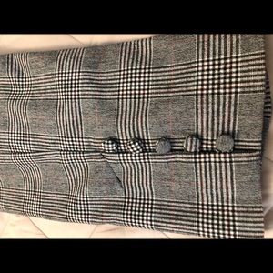 Banana Republic glen plaid ankle pants